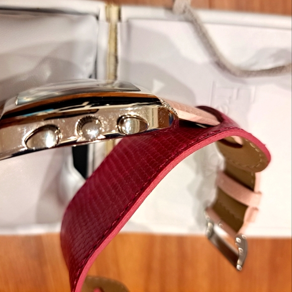 Extremely rare FREELOOK discontinued pink women's watch - Picture 4 of 7